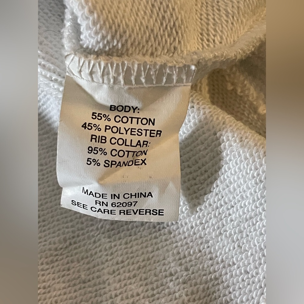 RARE Vivienne Tam "Opera Girl" Mock Neck Sweatshirt ✨Grey Heather, Med, EUC - Picture 8 of 9